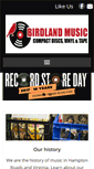 Mobile Screenshot of birdlandmusic.com